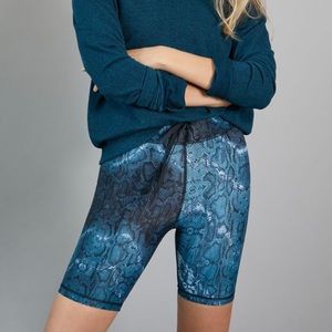 NWT Anthropologie Upside Biker Shorts